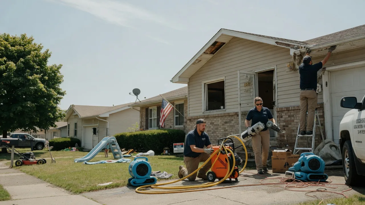 Water Damage Restoration in Tarzan, TX near me